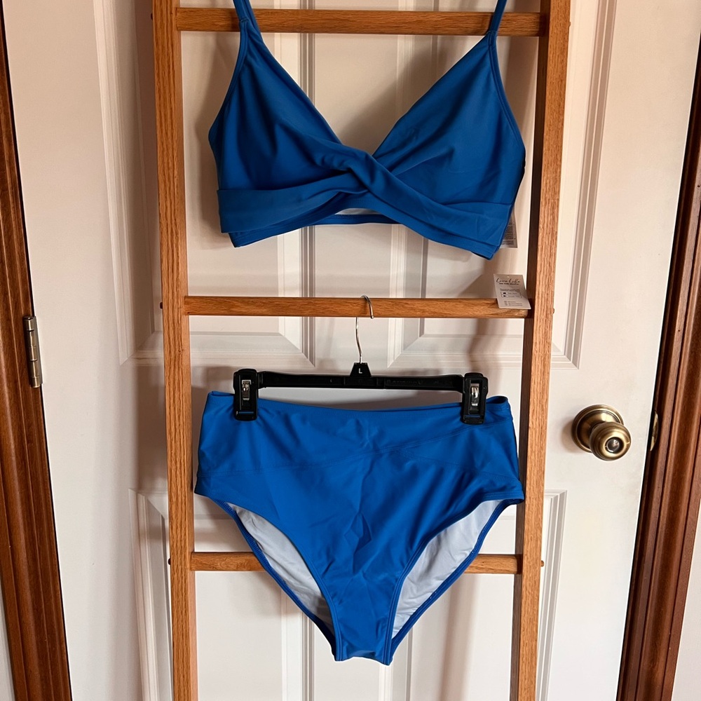 Cupshe Vibrant Blue Bikini